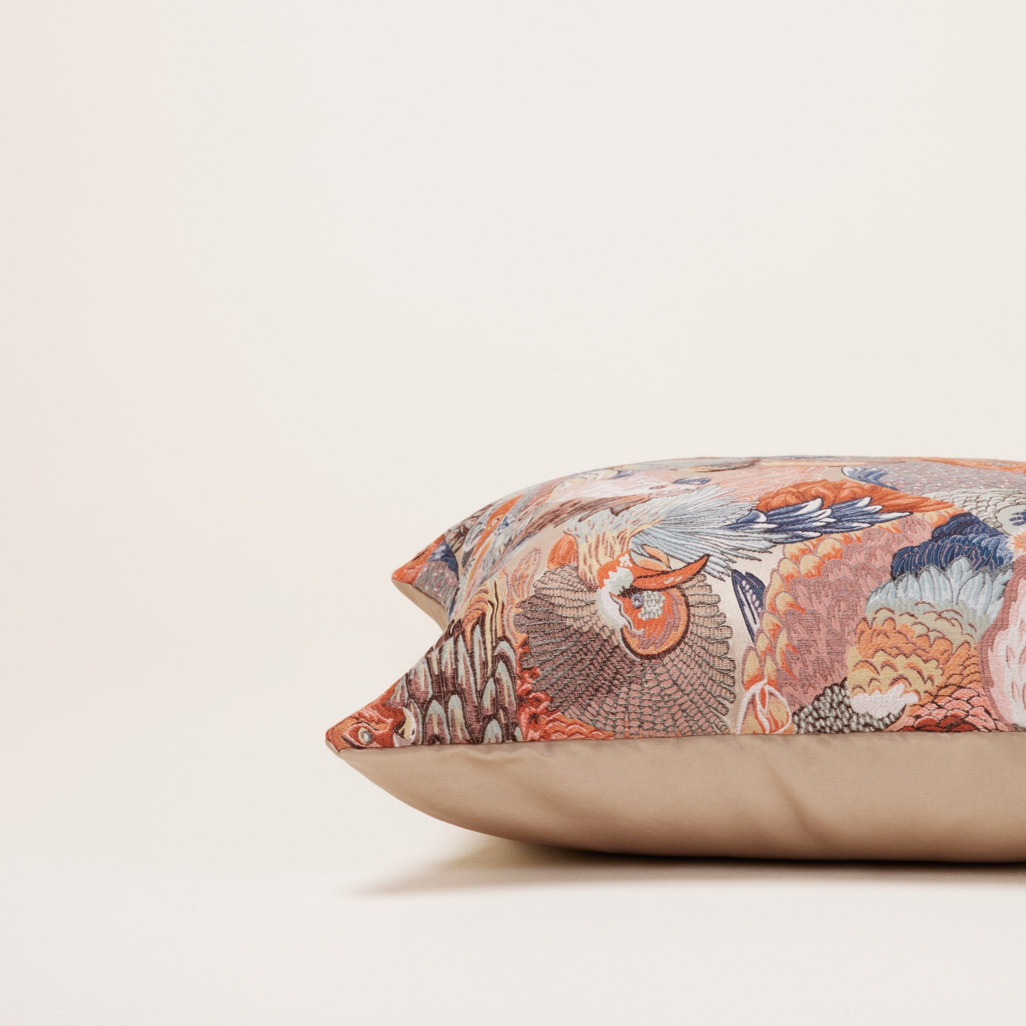 Housse de coussin JUNGLE BIRDS rosalbin