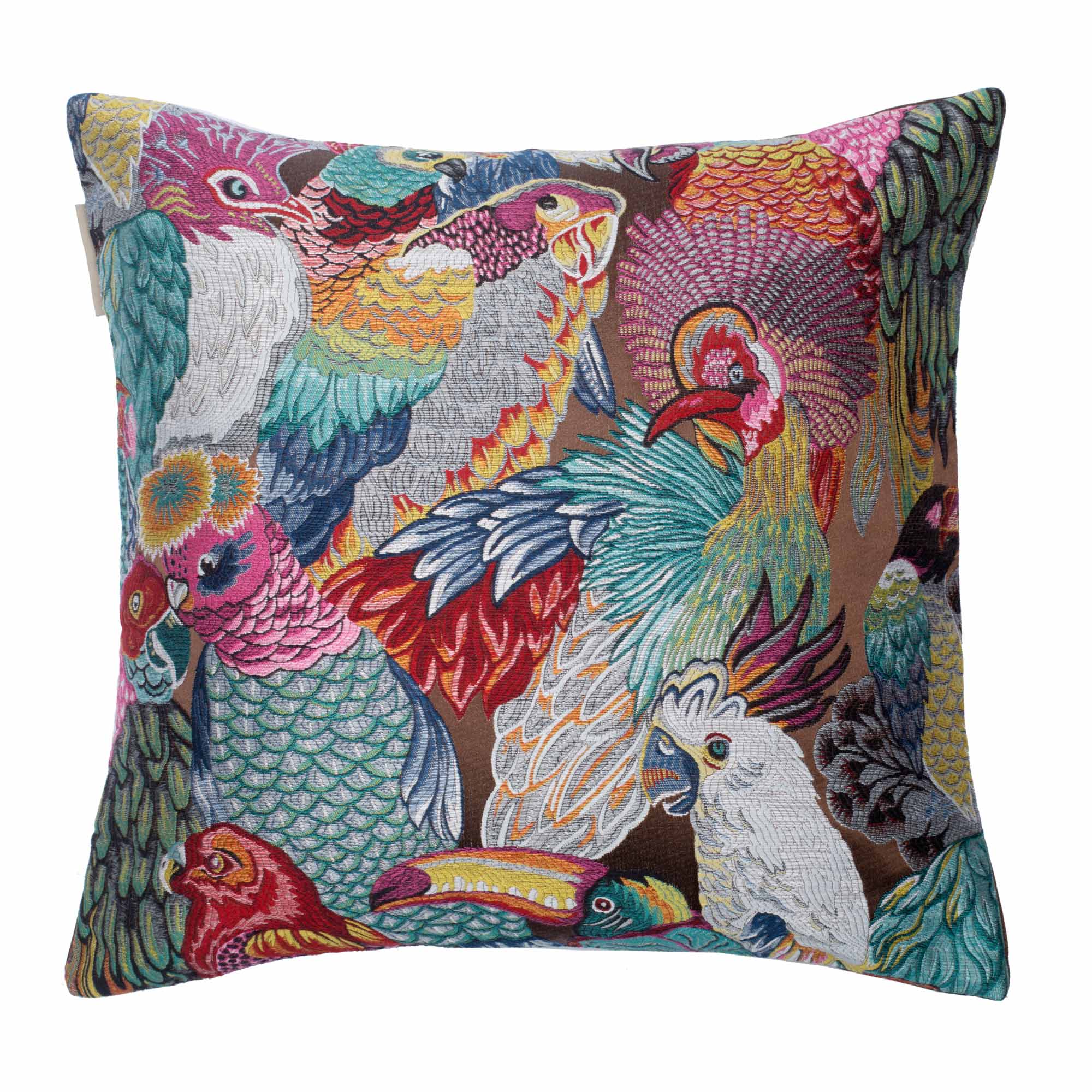 Housse de coussin JUNGLE BIRDS terrako
