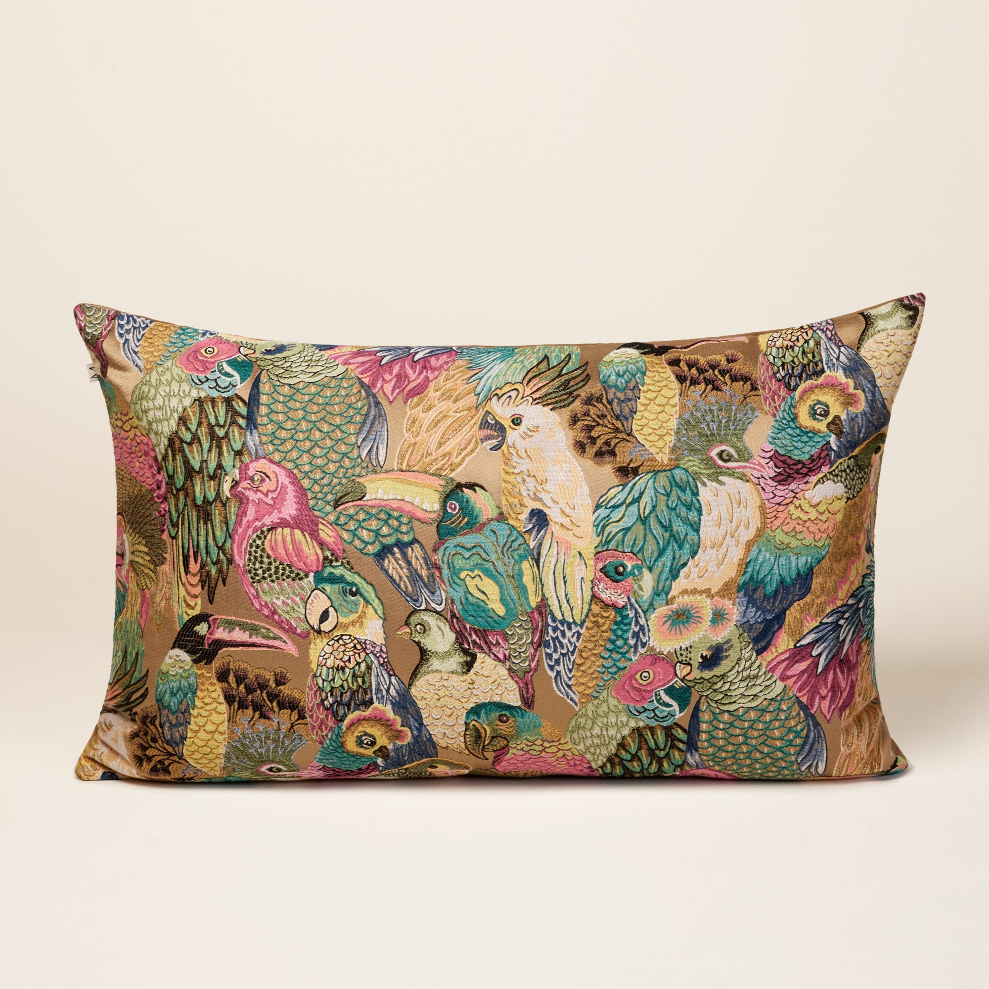 Housse de coussin JUNGLE BIRDS macao