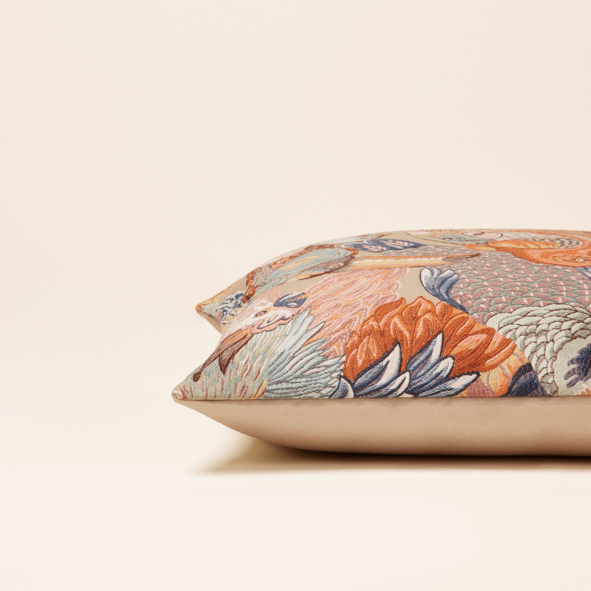 Housse de coussin JUNGLE BIRDS rosalbin