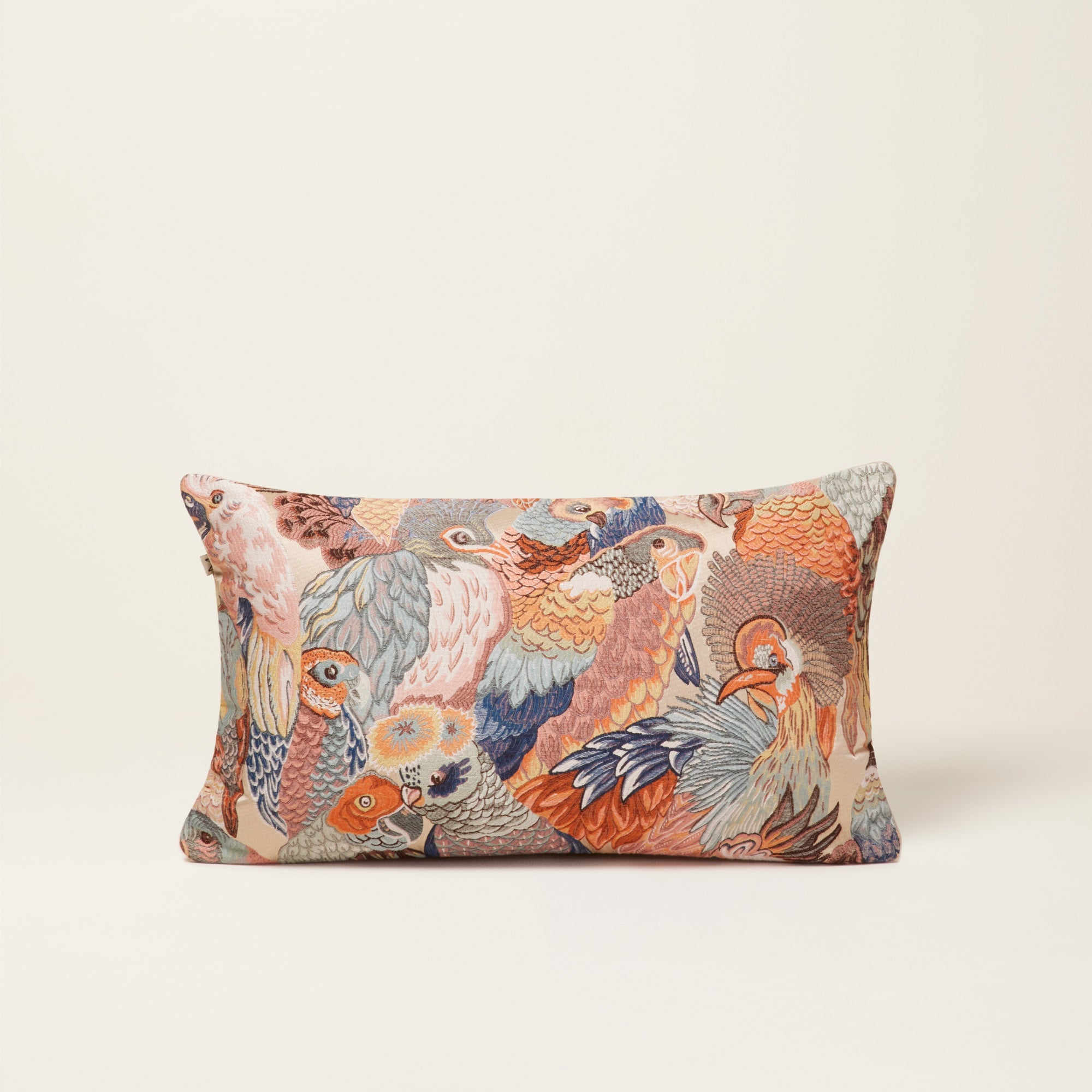 Housse de coussin JUNGLE BIRDS rosalbin