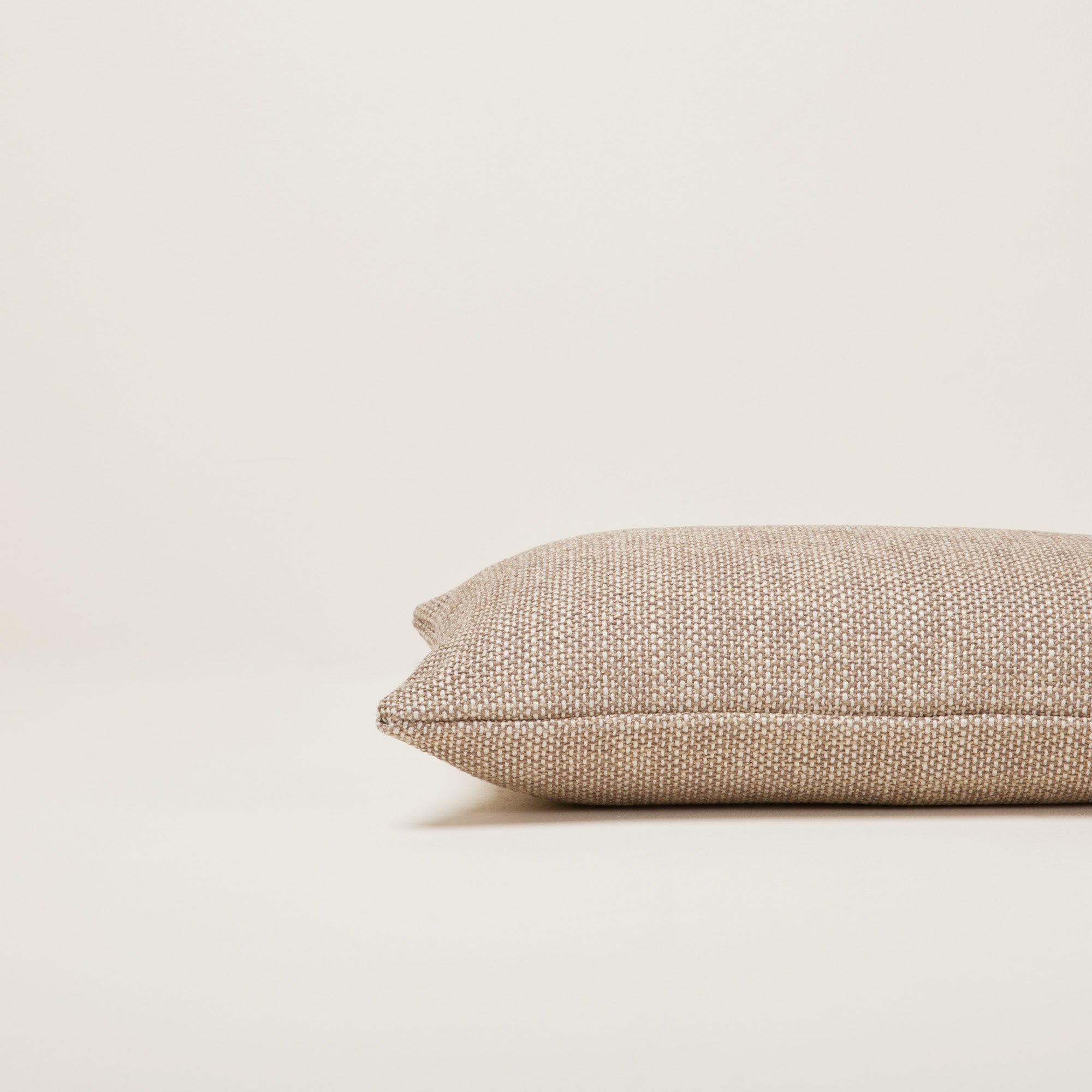 Housse de coussin NATALI naturel chiné