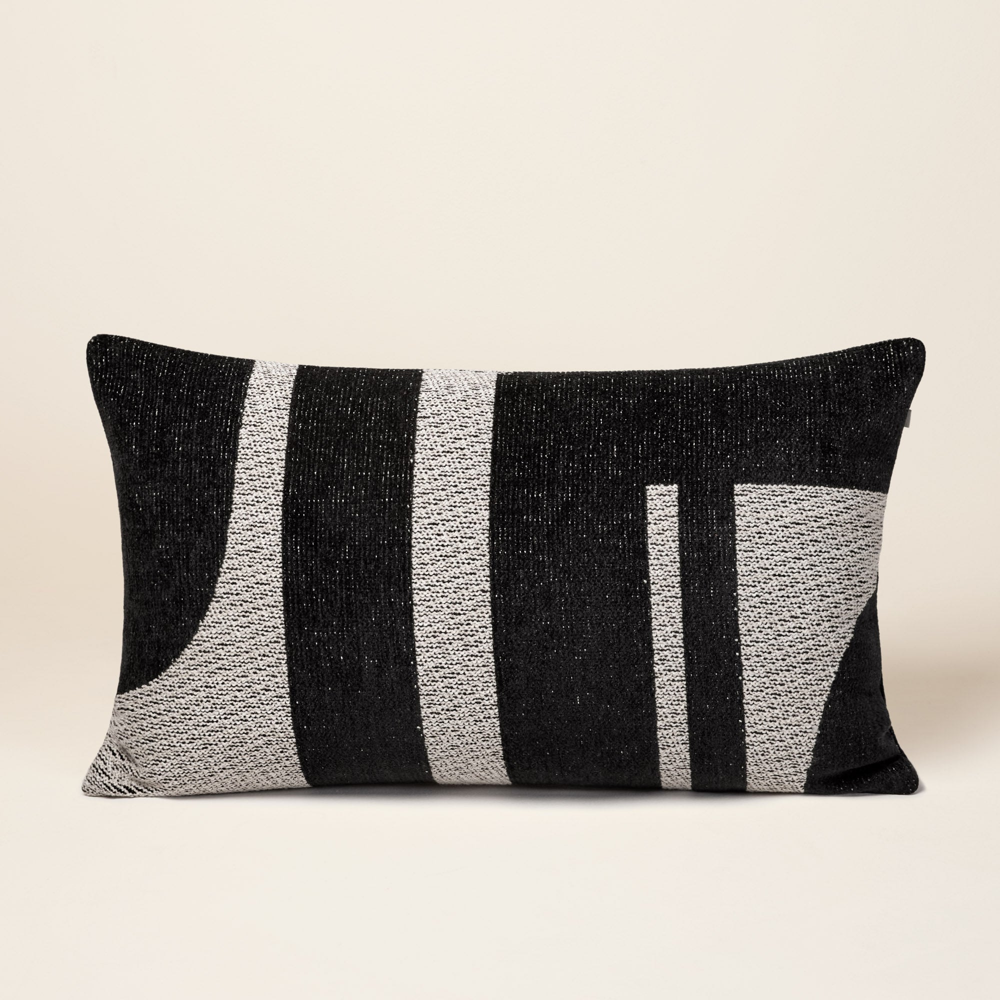 Housse de coussin NILS noir