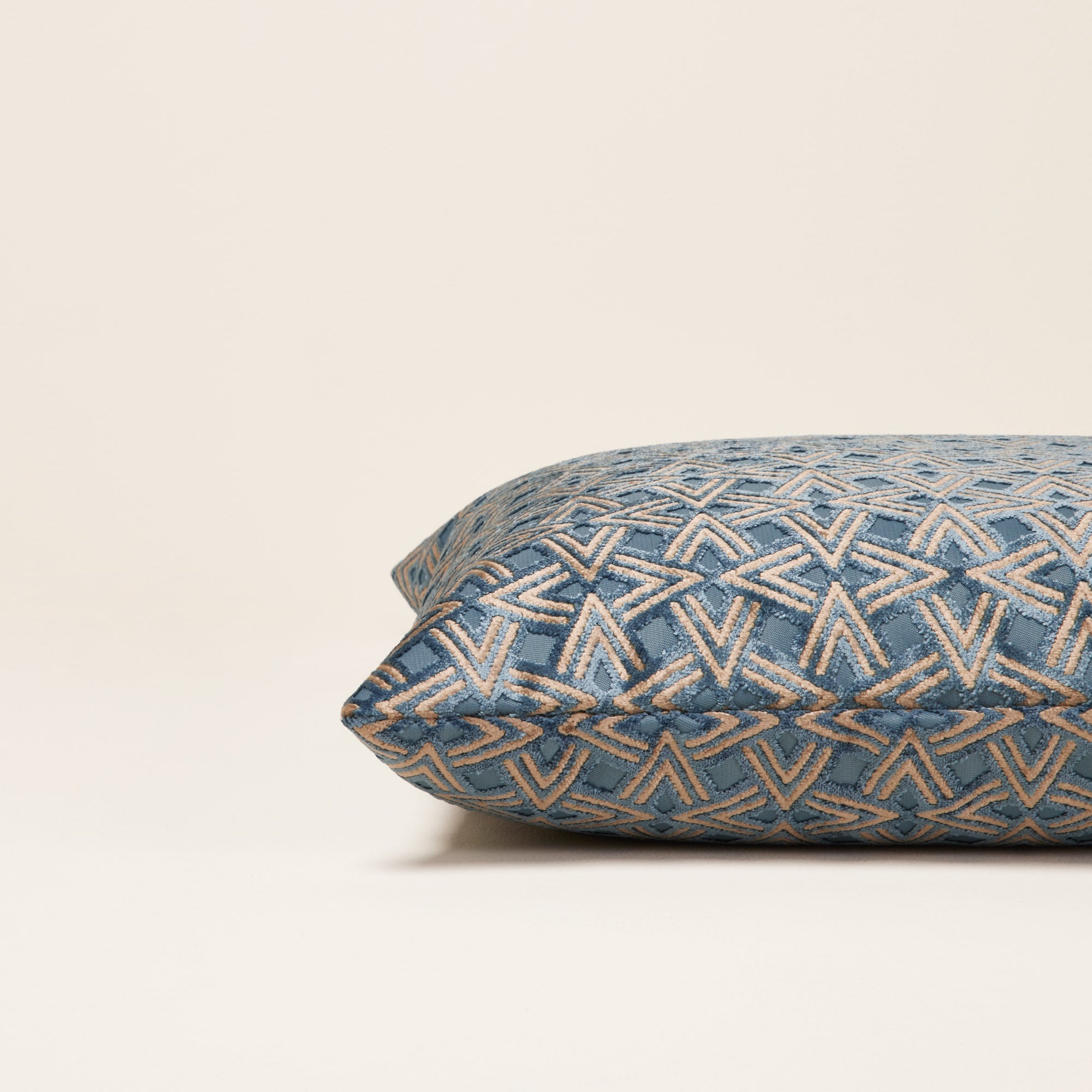 Housse de coussin OSCAR pétrole