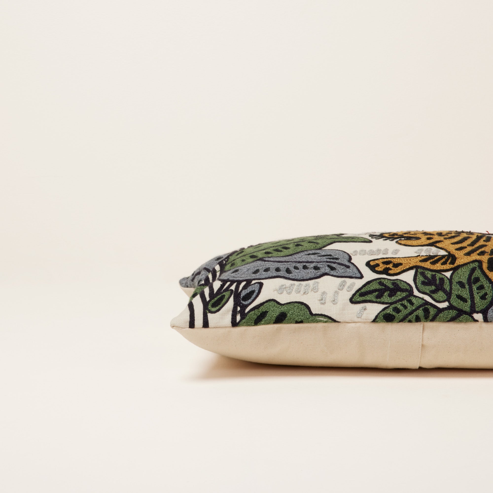 Housse de coussin TIGRIS ivoire