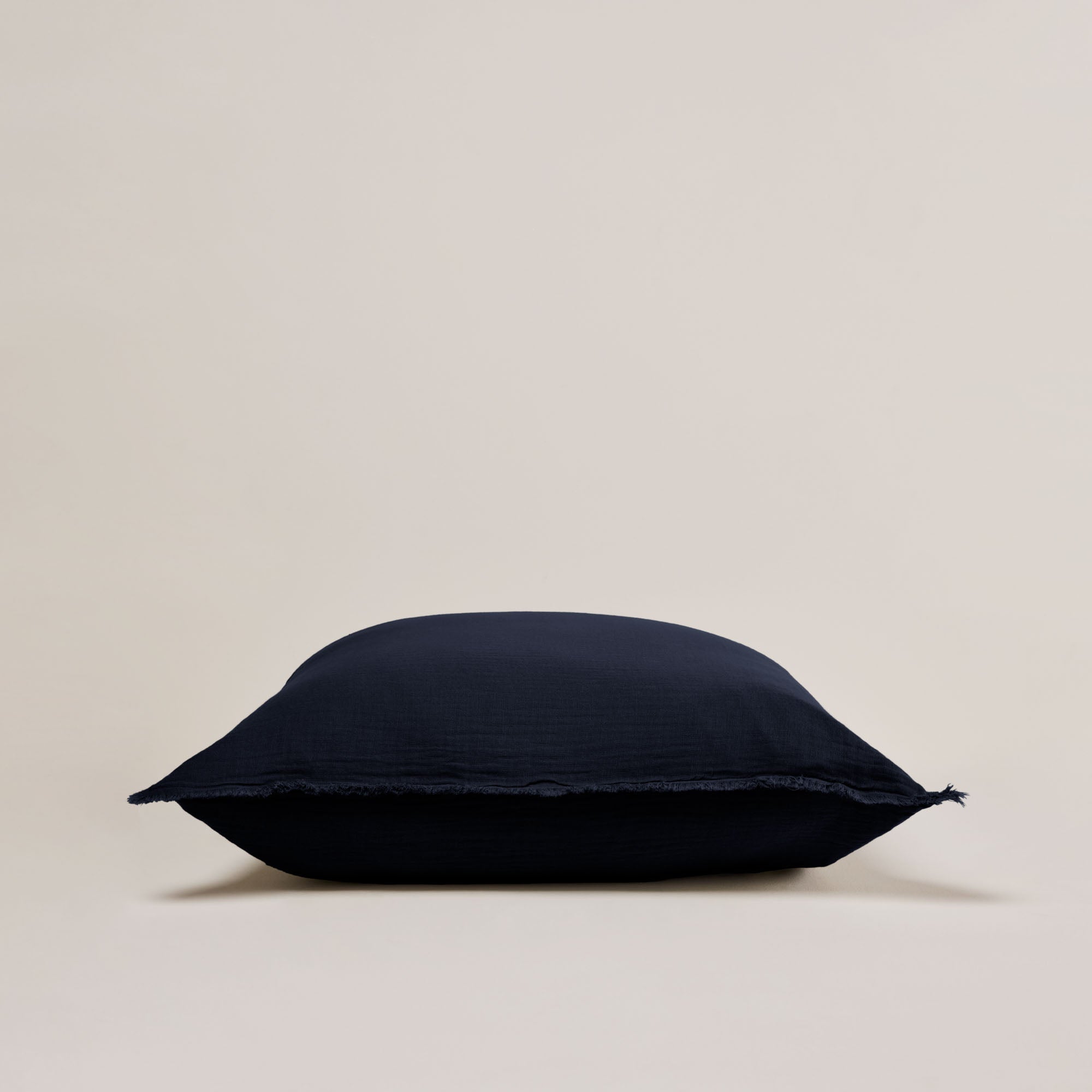 Lot de 2 taies d'oreiller LOU encre bleue