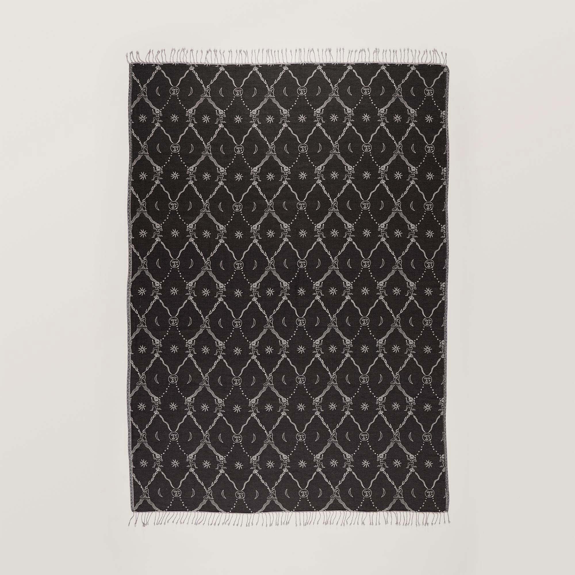 Plaid ASTRA noir et écru