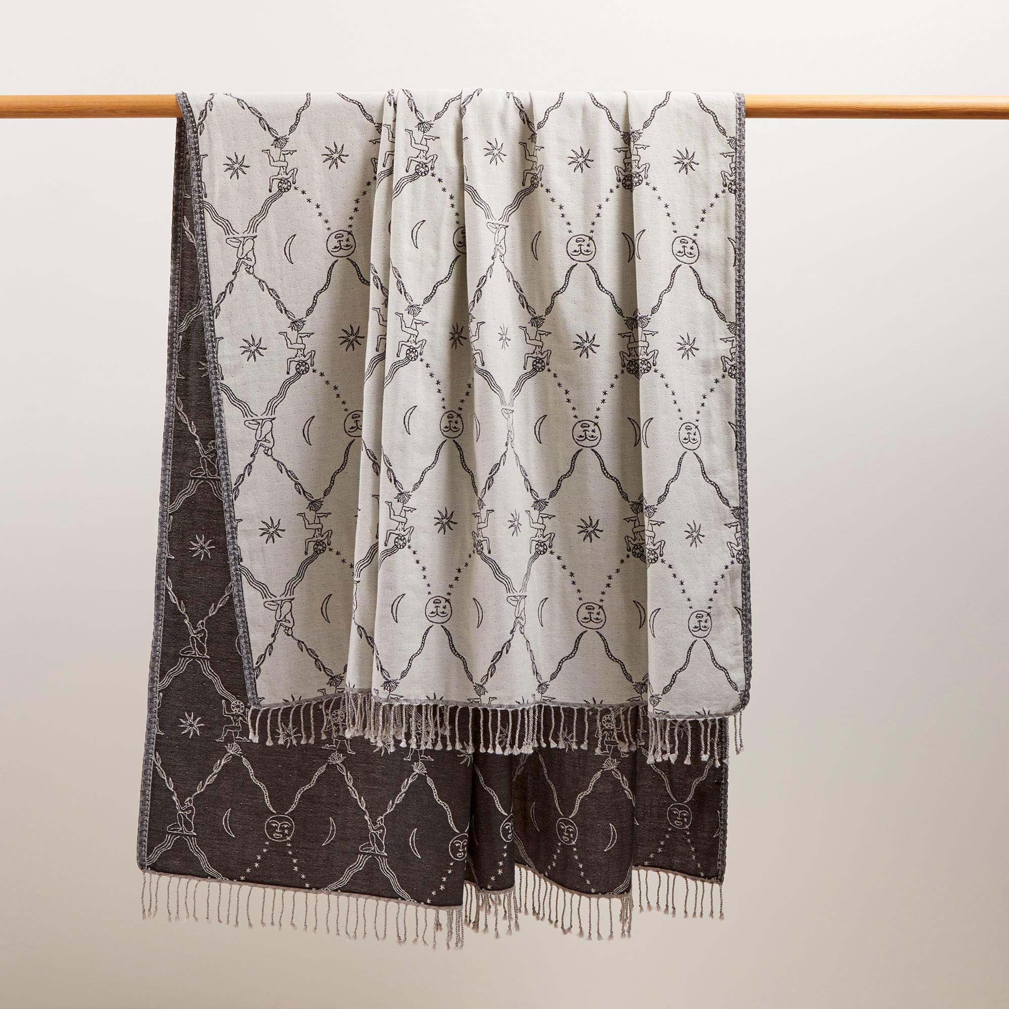 Plaid ASTRA noir et écru