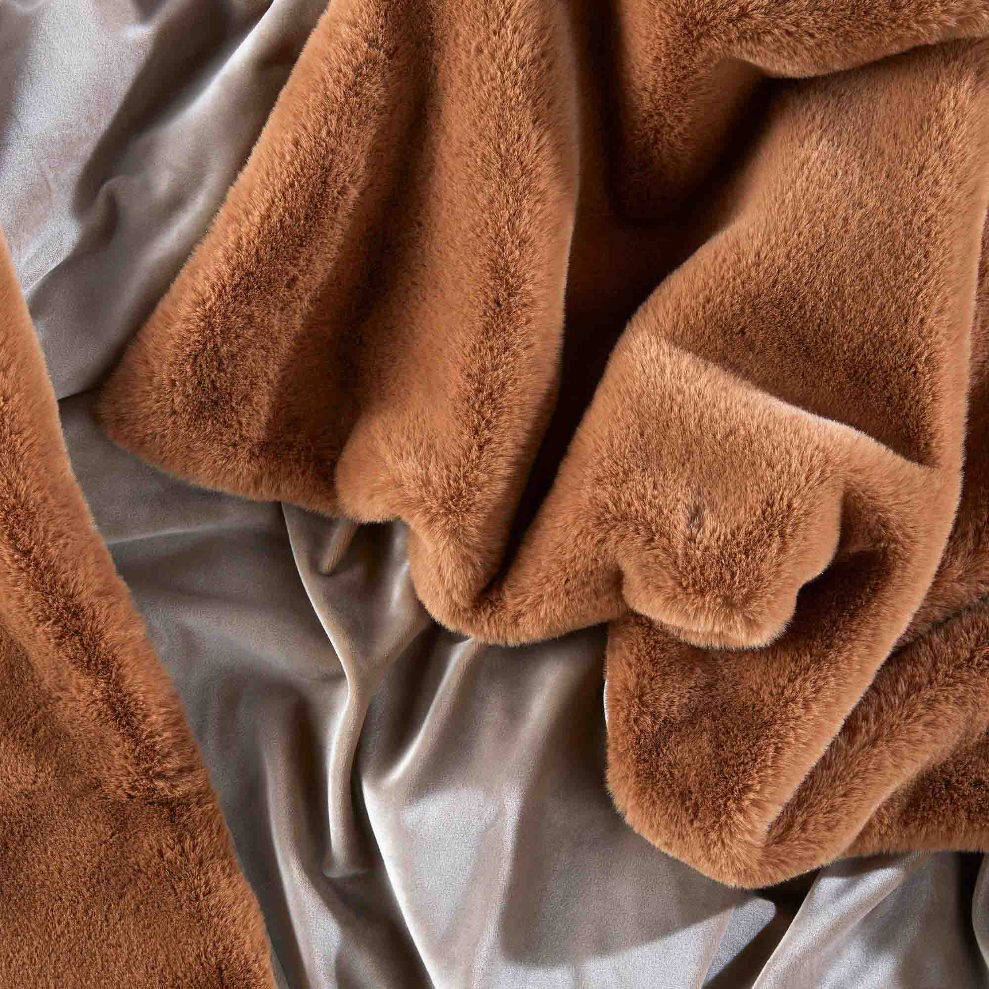 Plaid BIANCA marron moyen