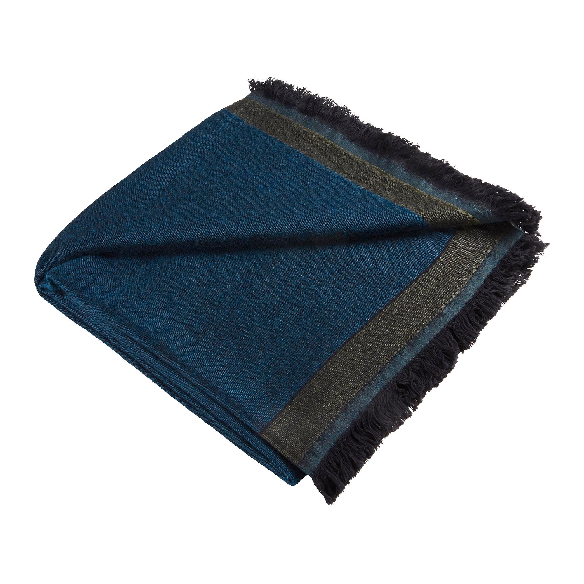 Plaid HARVEY bleu et vert