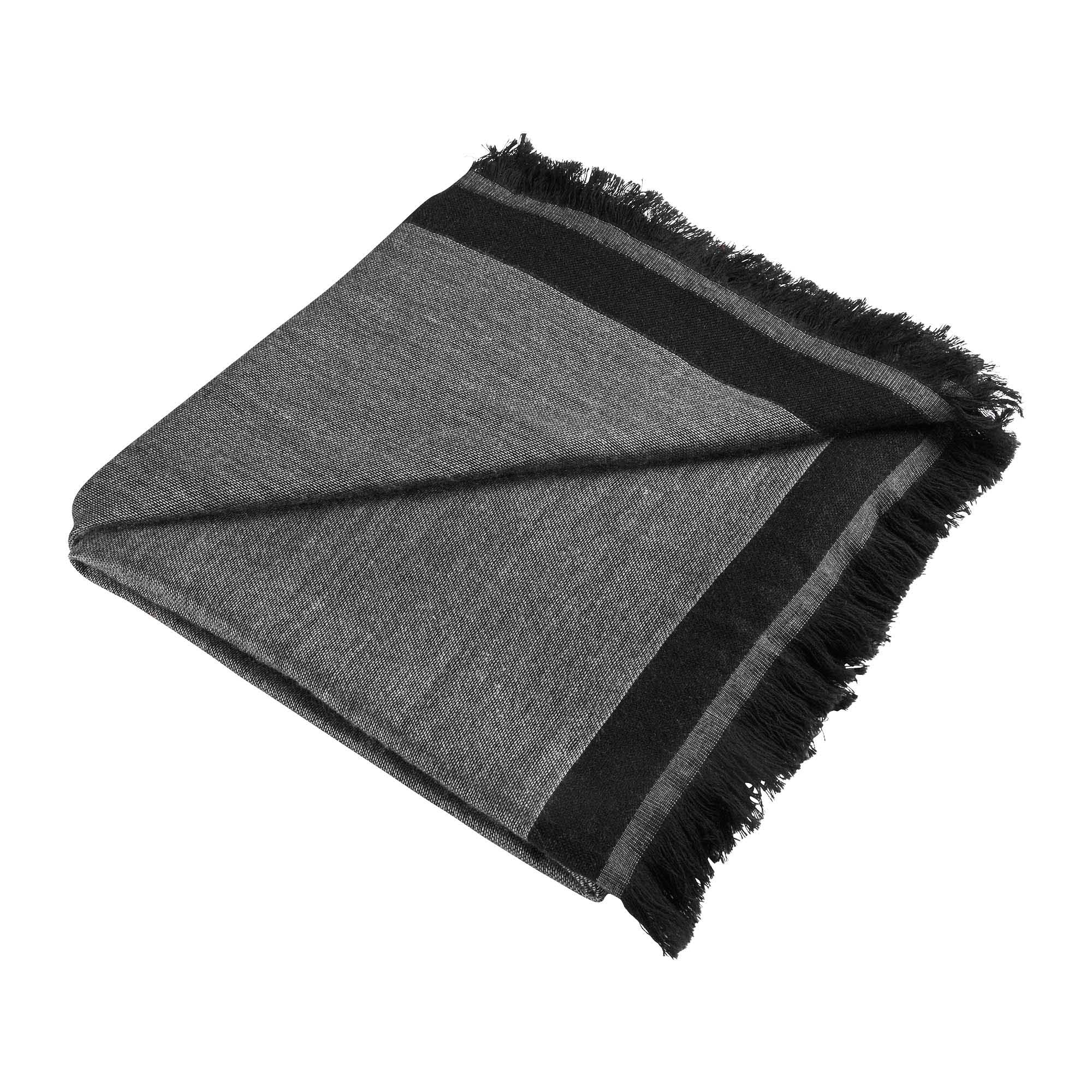Plaid HARVEY gris et noir
