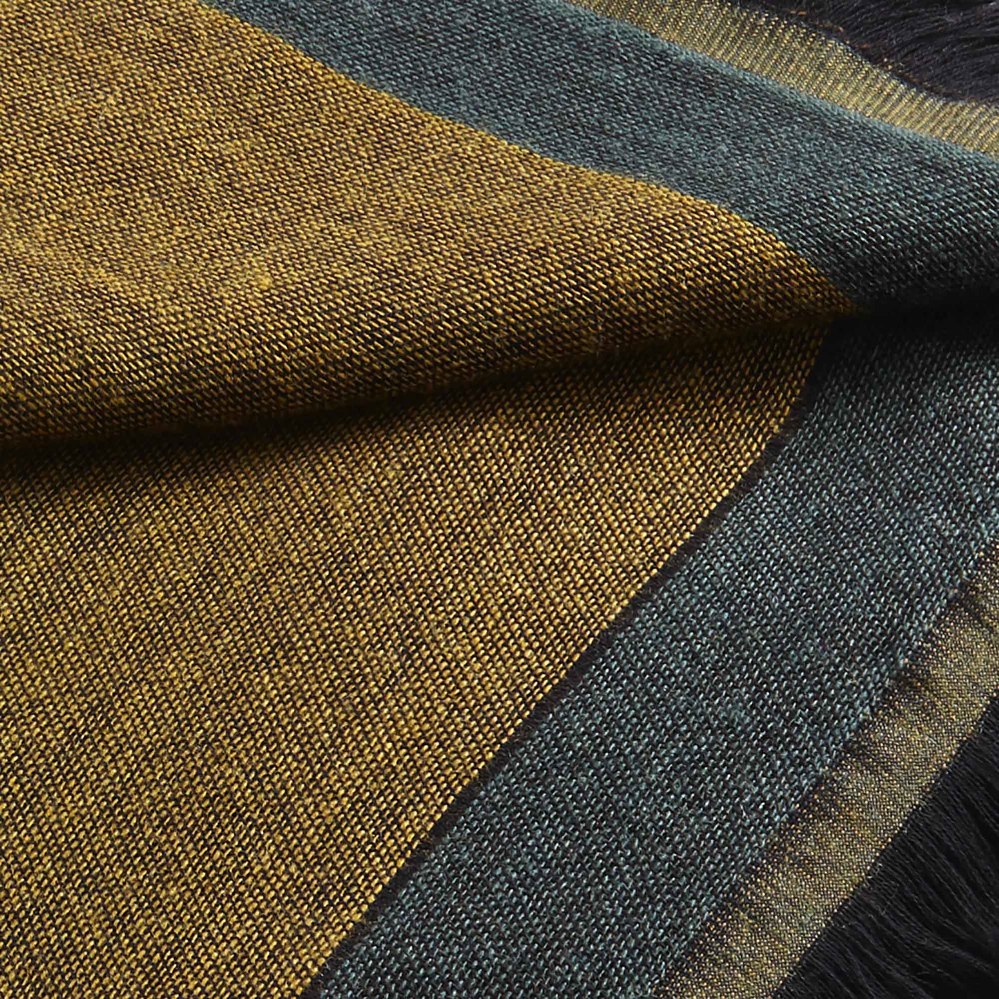 Plaid HARVEY vert et jaune