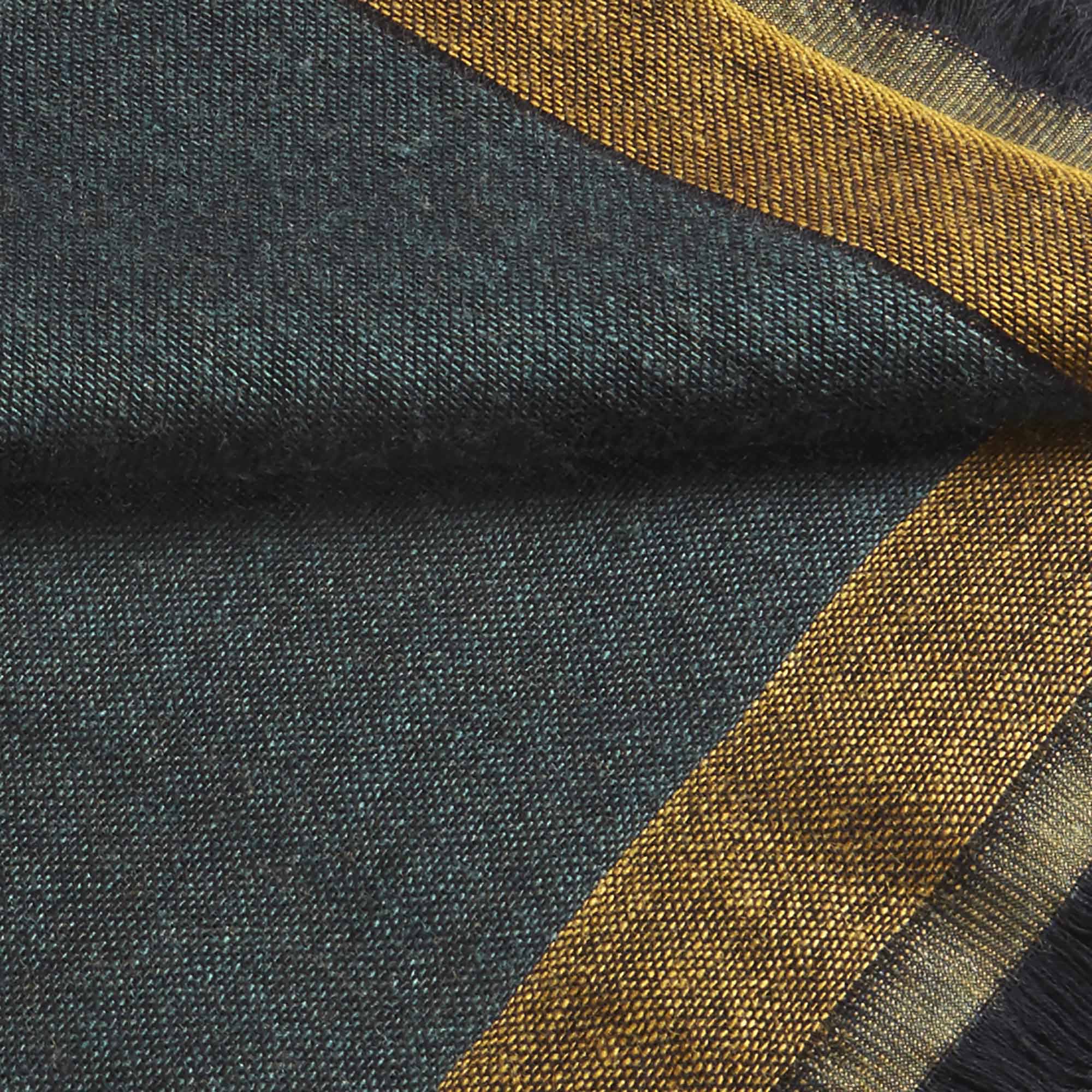 Plaid HARVEY vert et jaune