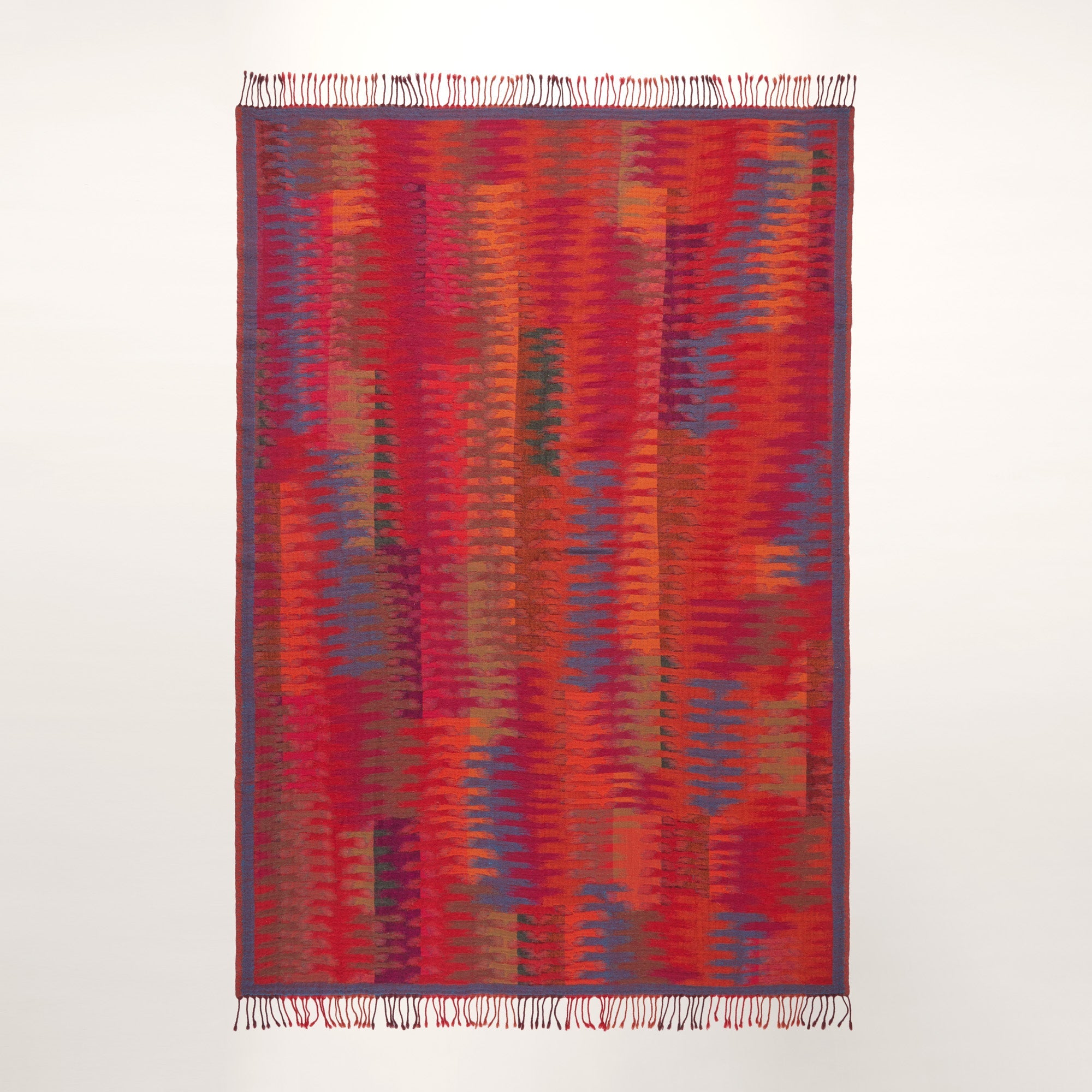 Plaid KHAN cardinal