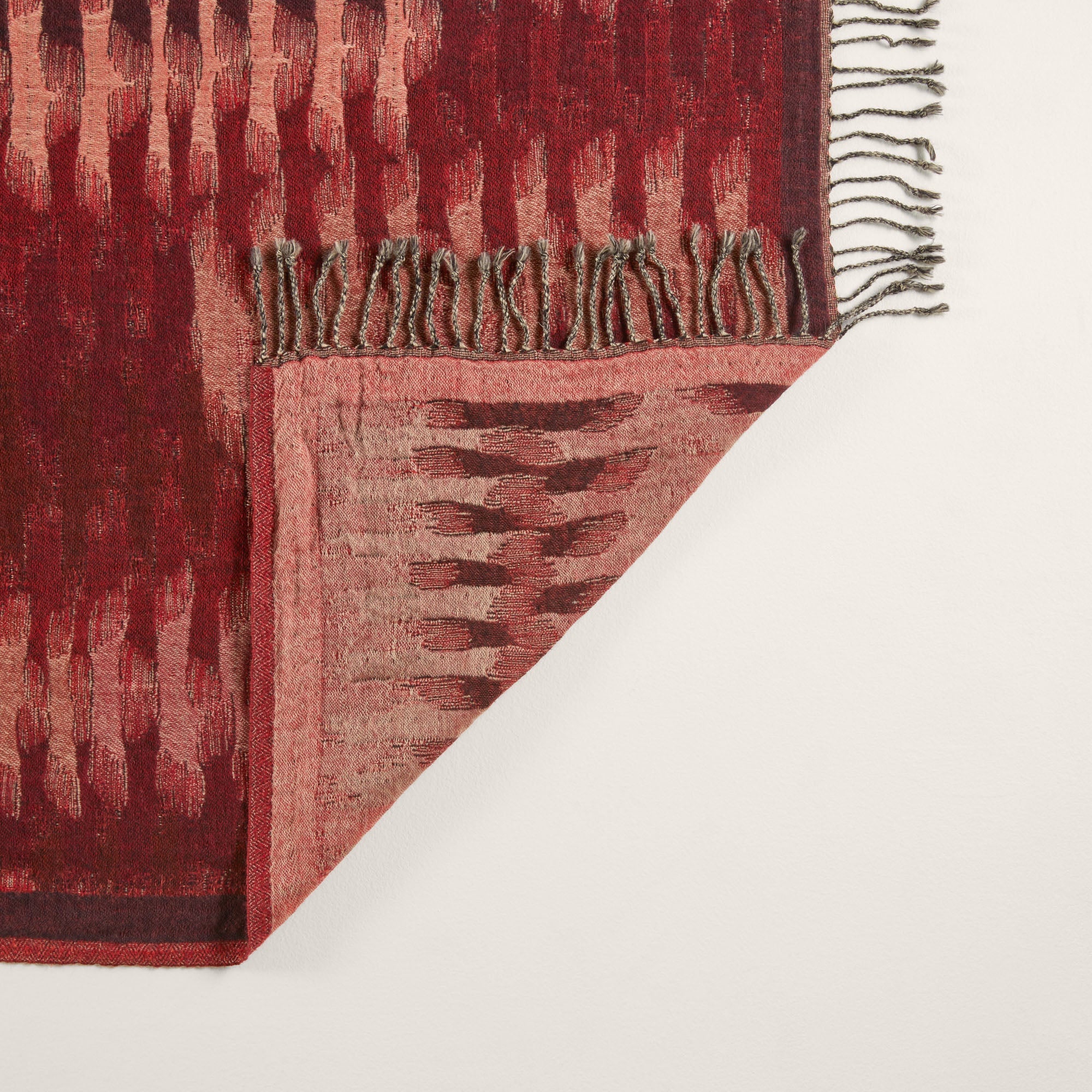 Plaid KHAN grenat