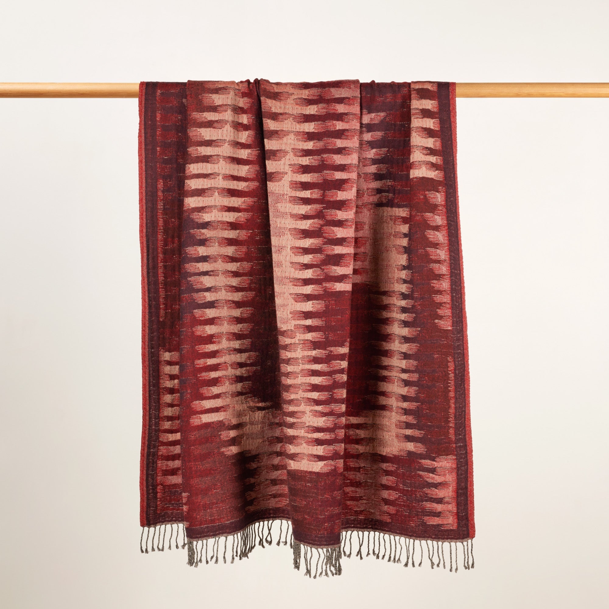 Plaid KHAN grenat