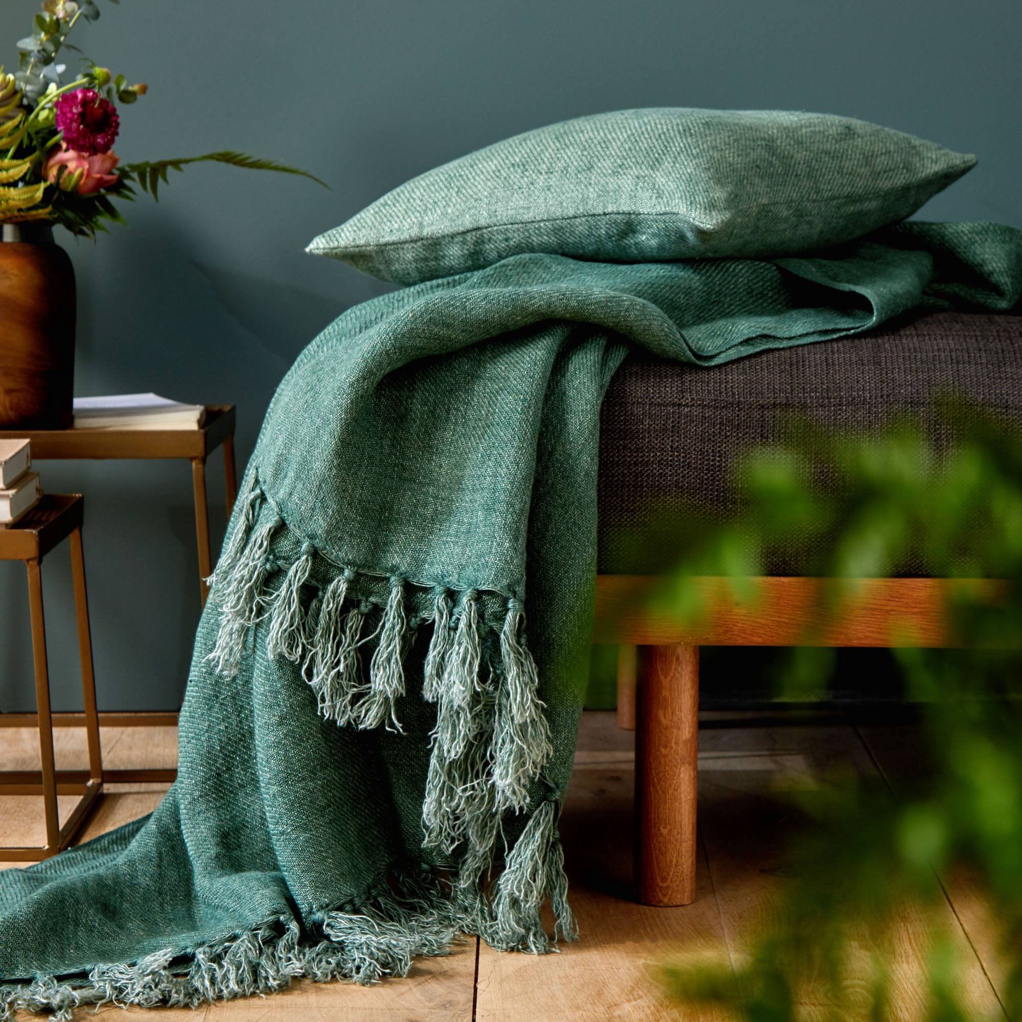 Plaid NOA vert loden
