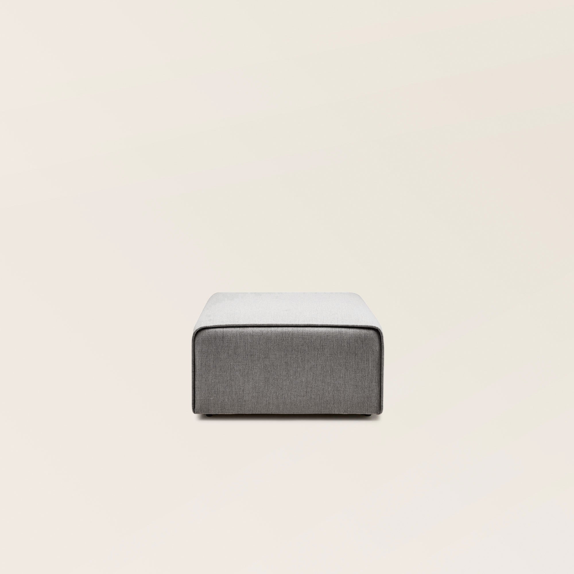 Pouf modulable ANDERS gris chiné