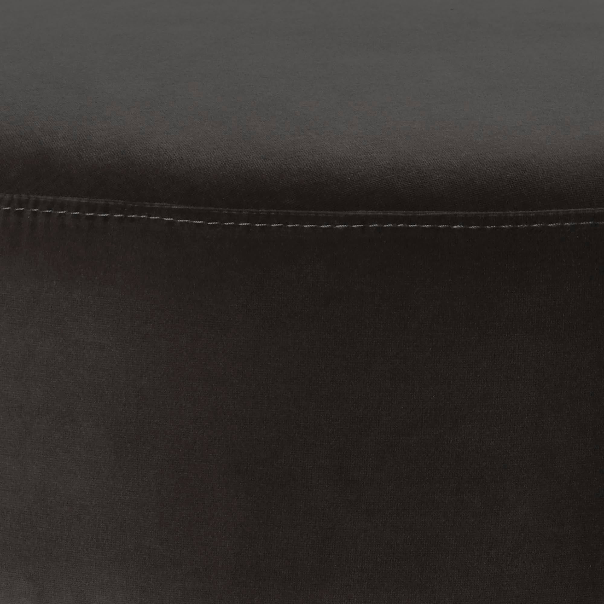 Repose-pied ARTUS velours gris