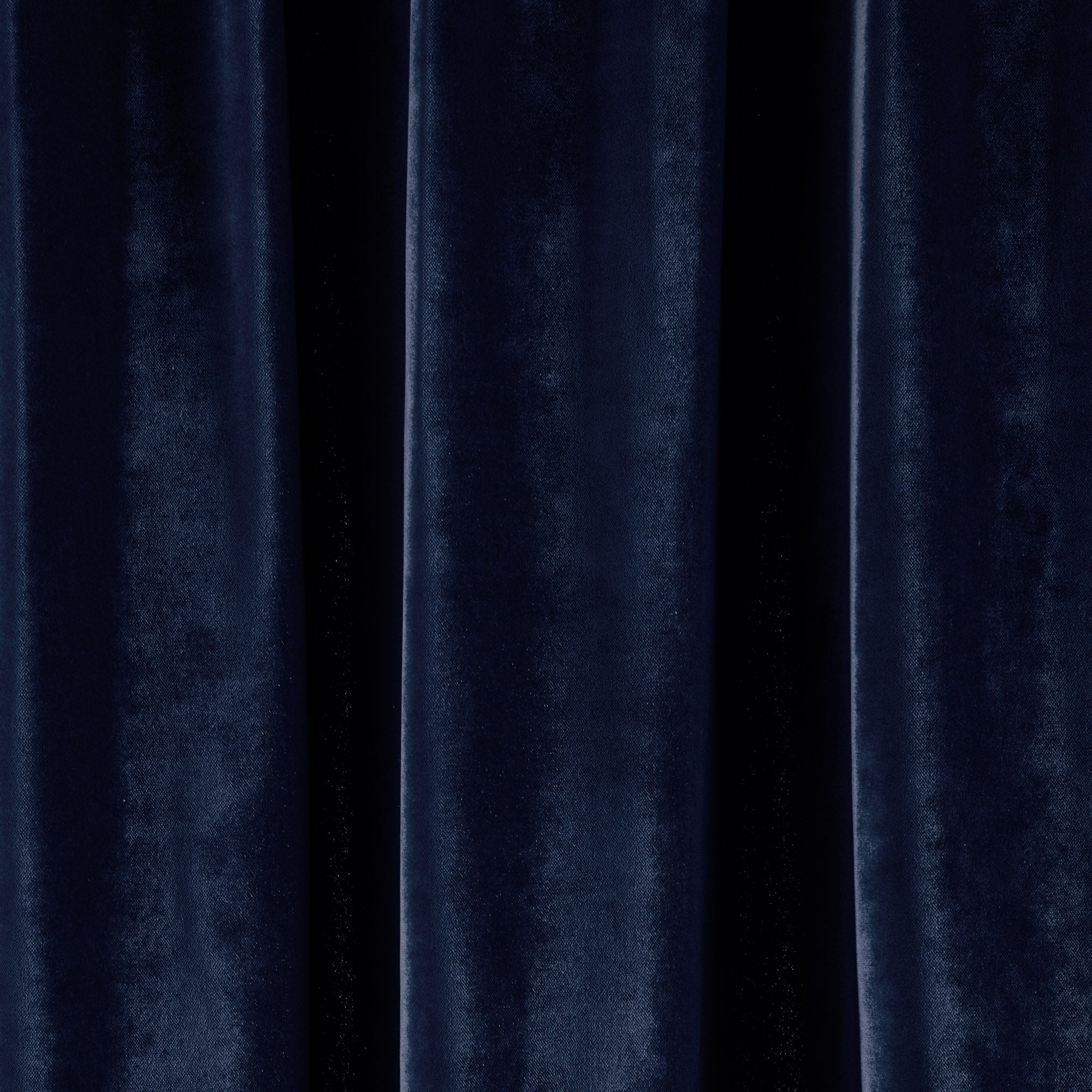 Rideau à galon fronceur DARIO bleu nuit