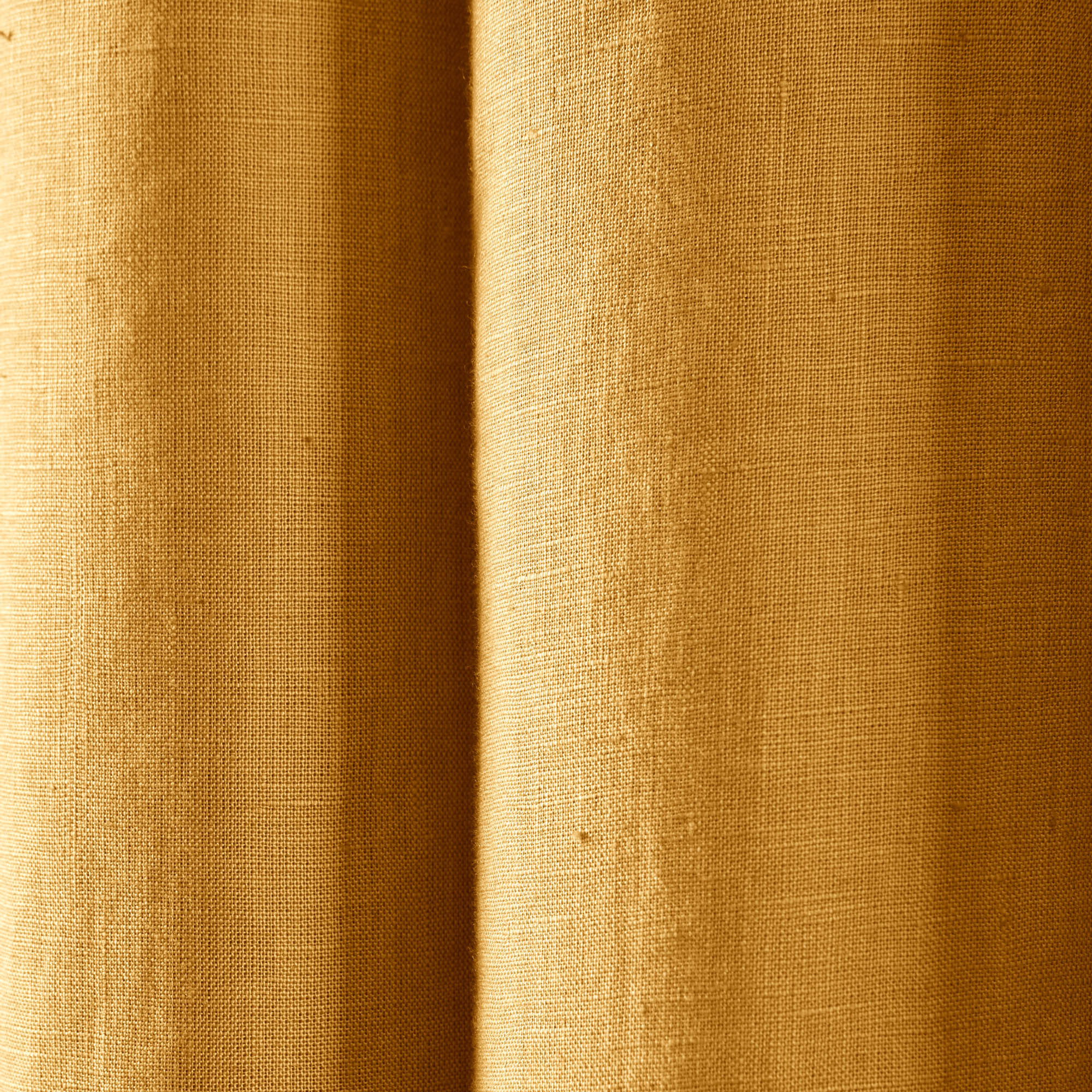 Rideau oeillets doublé occultant CARLINA ocre