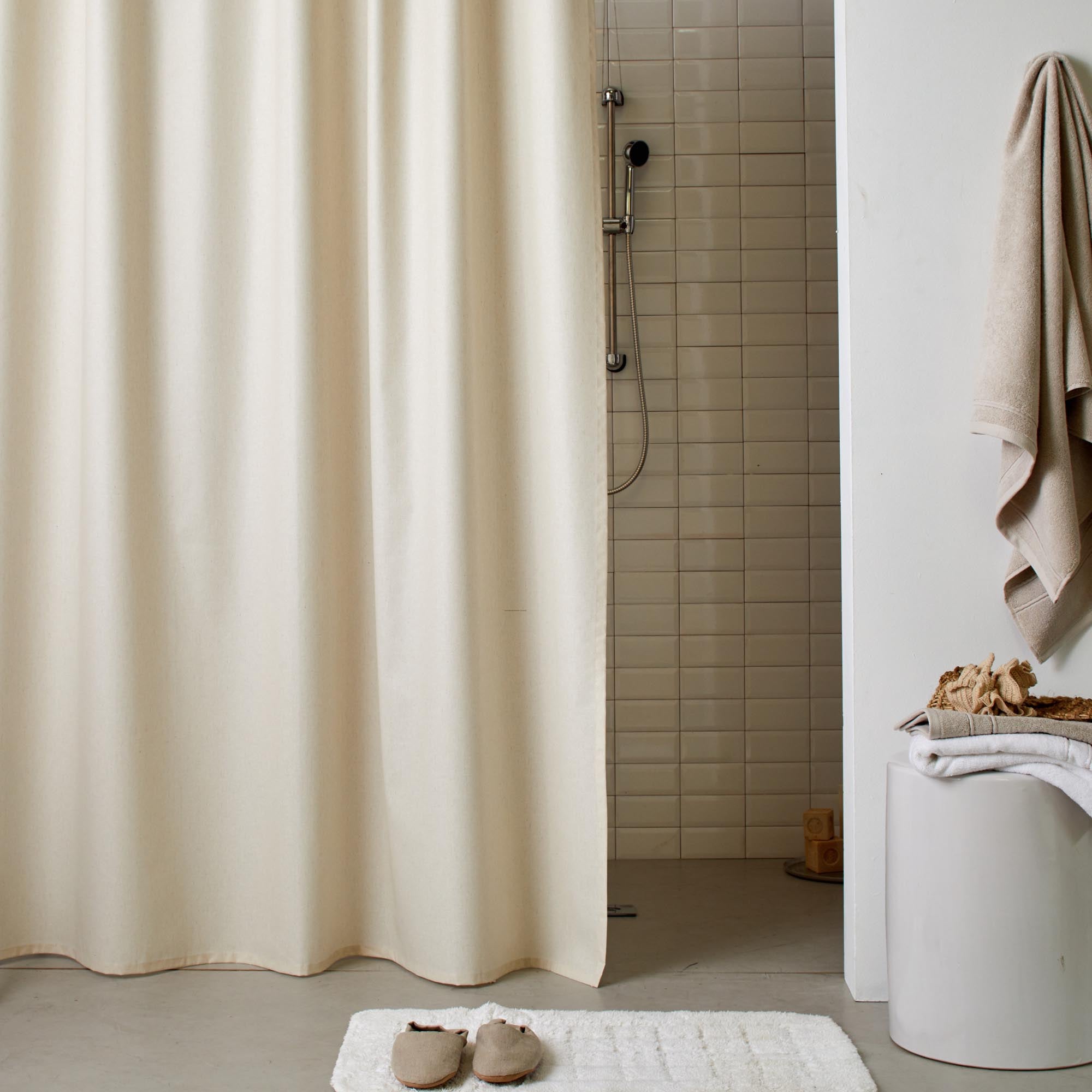 Serviette de toilette CAPRI beige clair