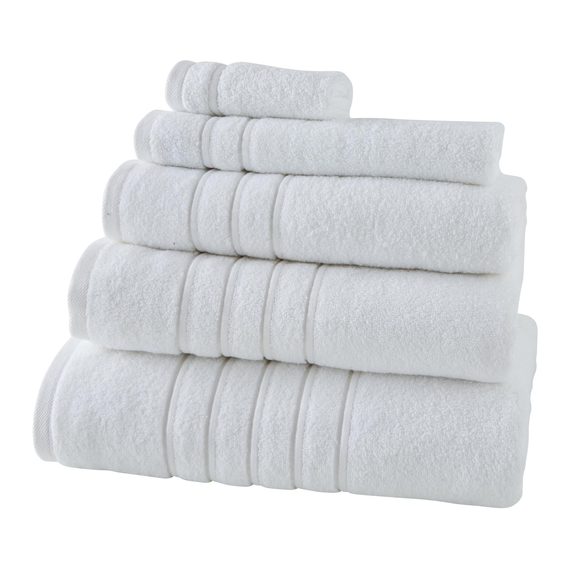 Serviette de toilette CAPRI blanc
