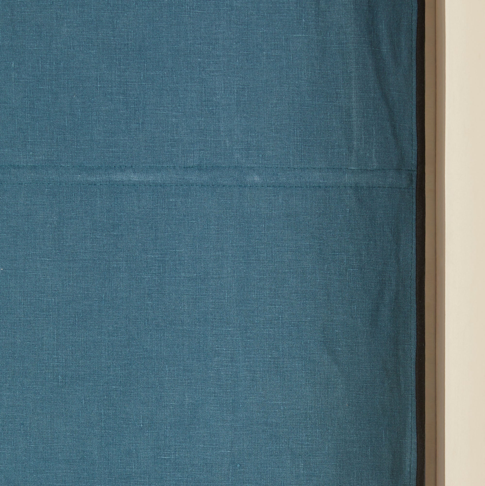 Store bateau occultant CARLINA pétrole et bourdon noir