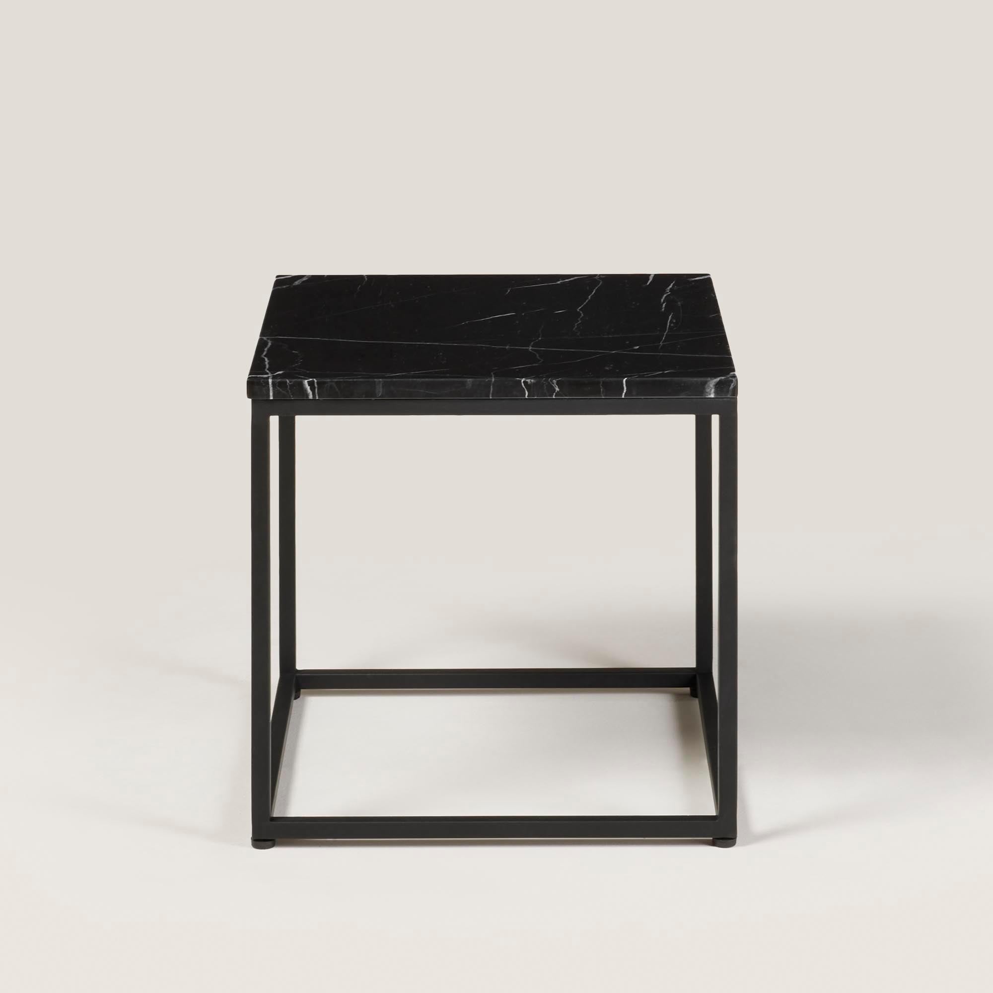 Table d'appoint CARRA noir de marquina