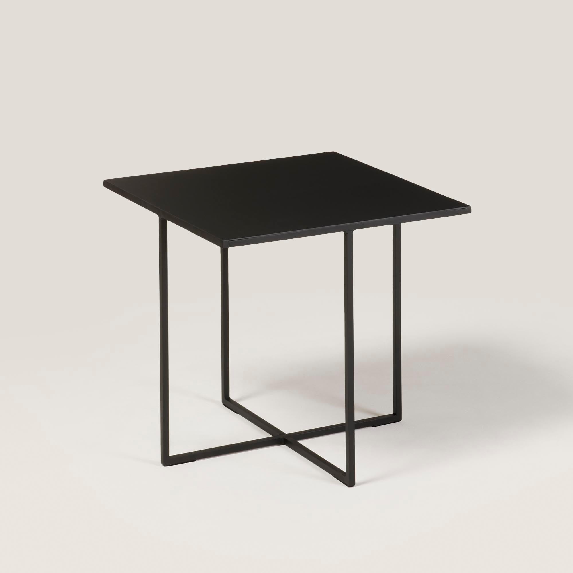 Table d'appoint XENIA noir mat