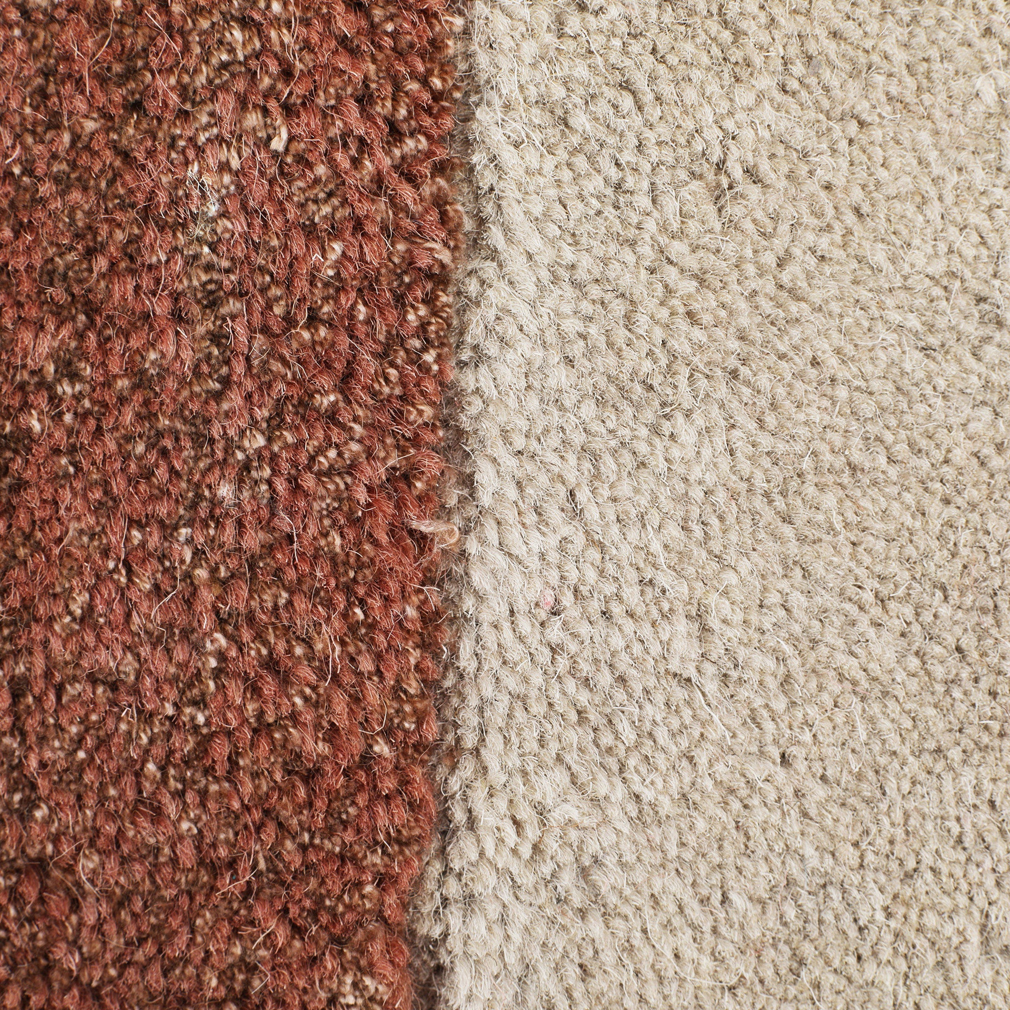 Tapis de sol ALTON ivoire bleu et argile