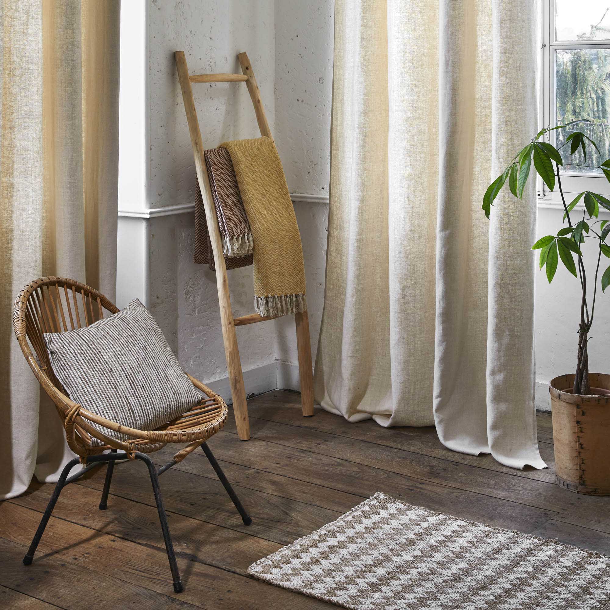 Tapis de sol COPENHAGEN naturel et écru