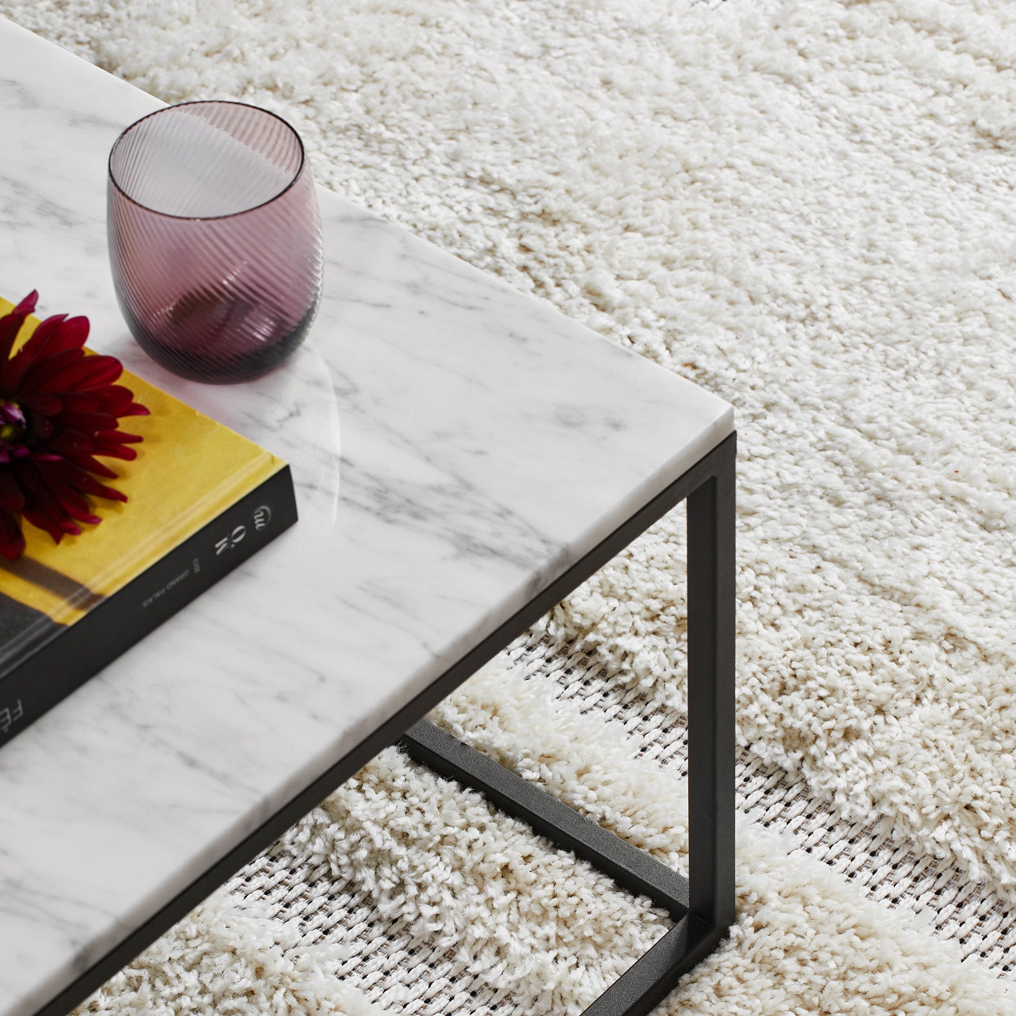 Tapis de sol ROMIE ivoire