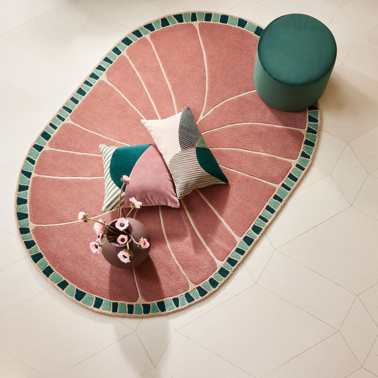 Tapis de sol THETYS vieux rose