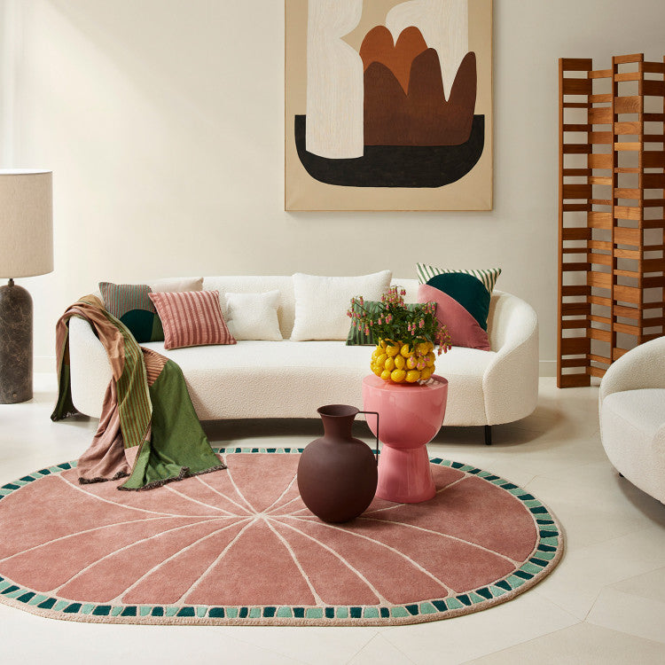 Tapis de sol THETYS vieux rose