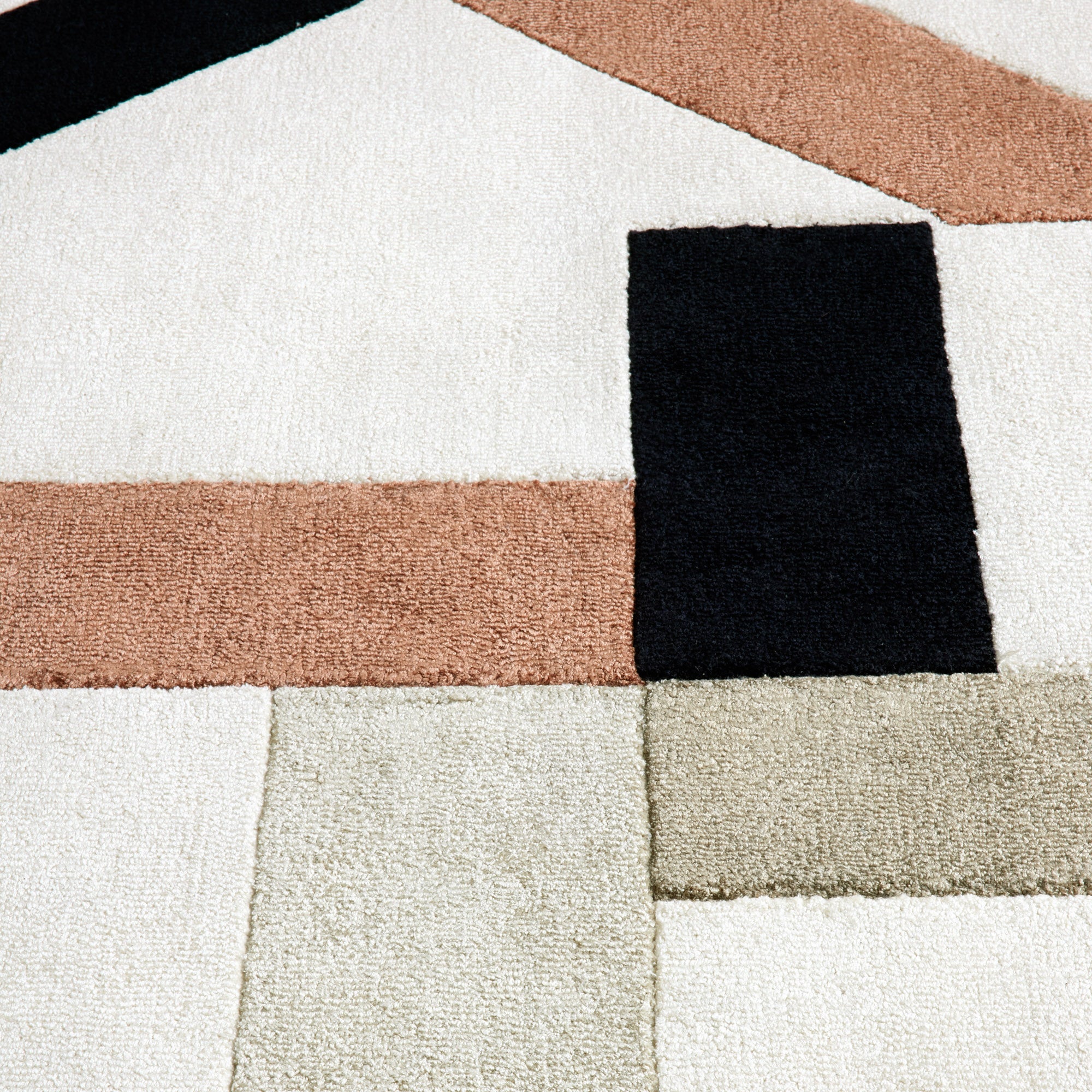 Tapis de sol TRIAGO naturel et noir